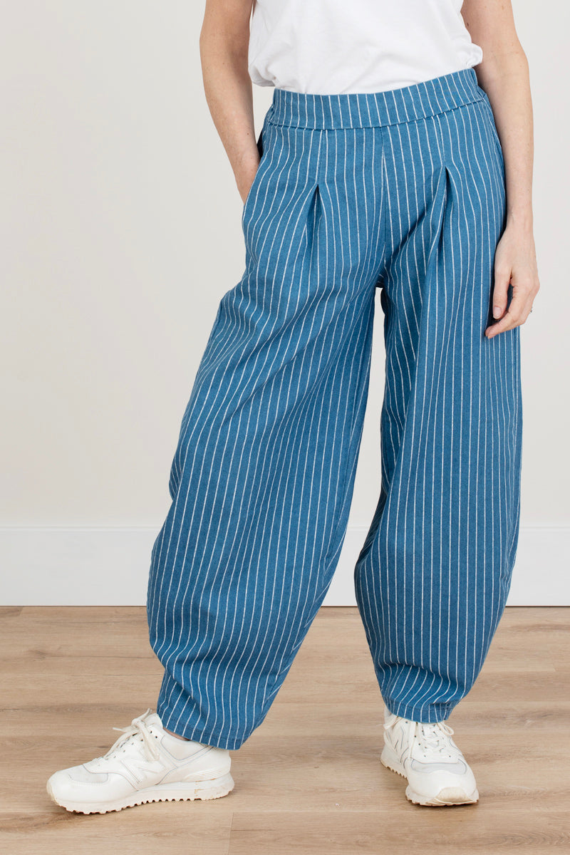 Denim Blue Stripe trousers