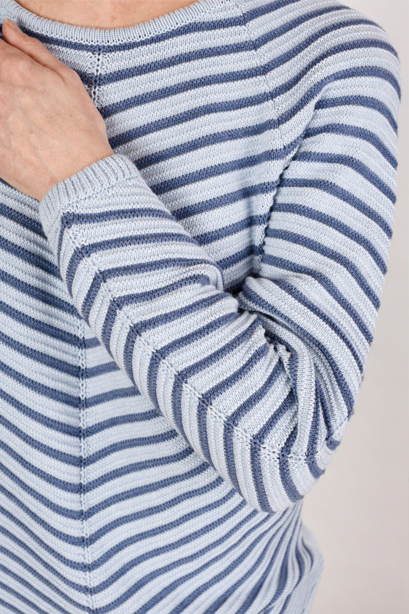 Blue Striped Jumper