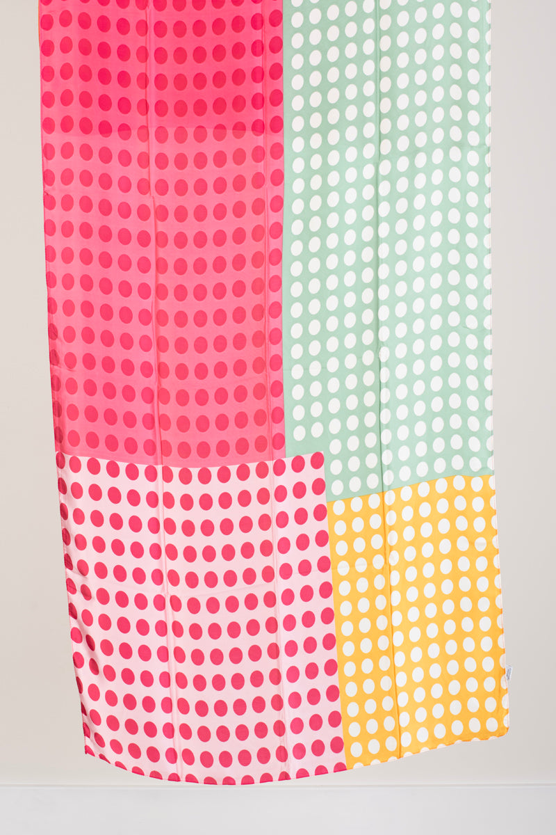 Colourful Spotty Scarf