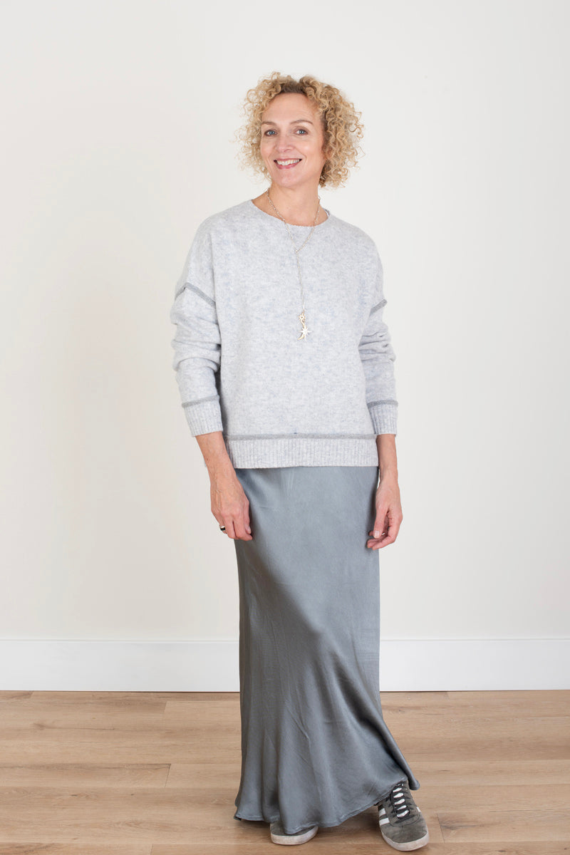 Luxe Grey Jumper