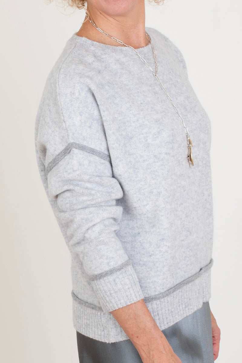 Luxe Grey Jumper