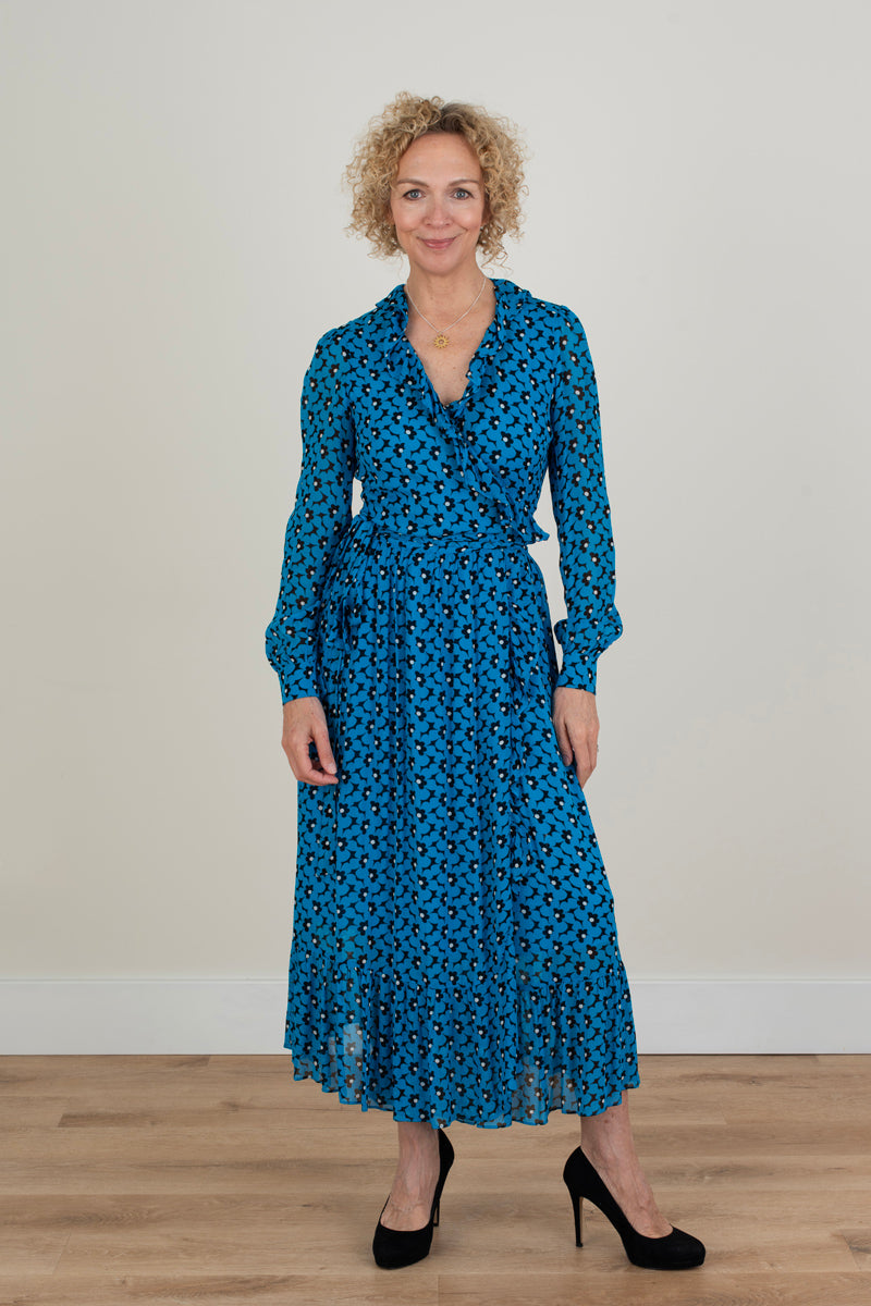 Michael Kors Blue Dress – Wink to the Wardrobe