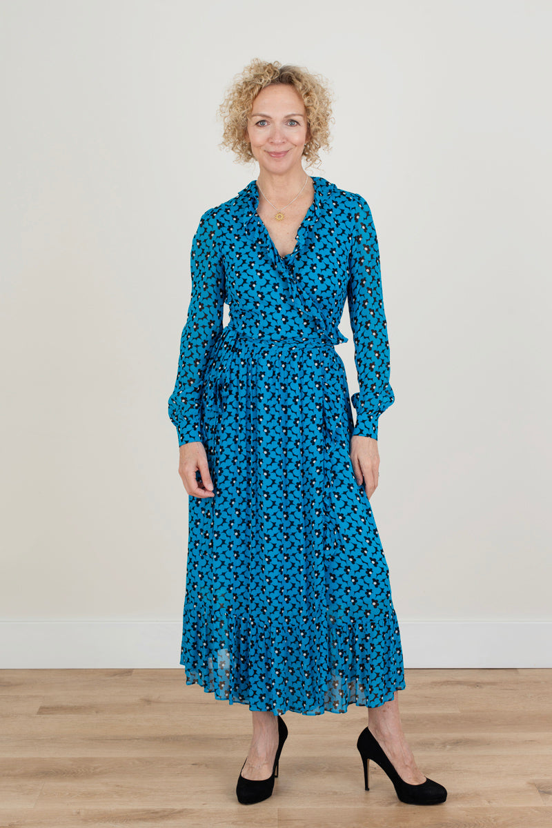 Michael Kors Blue Dress – Wink to the Wardrobe