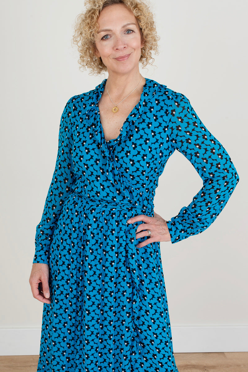 Michael Kors Blue Dress Wink to the Wardrobe Michael Kors Blue Dress Wink to the Wardrobe
