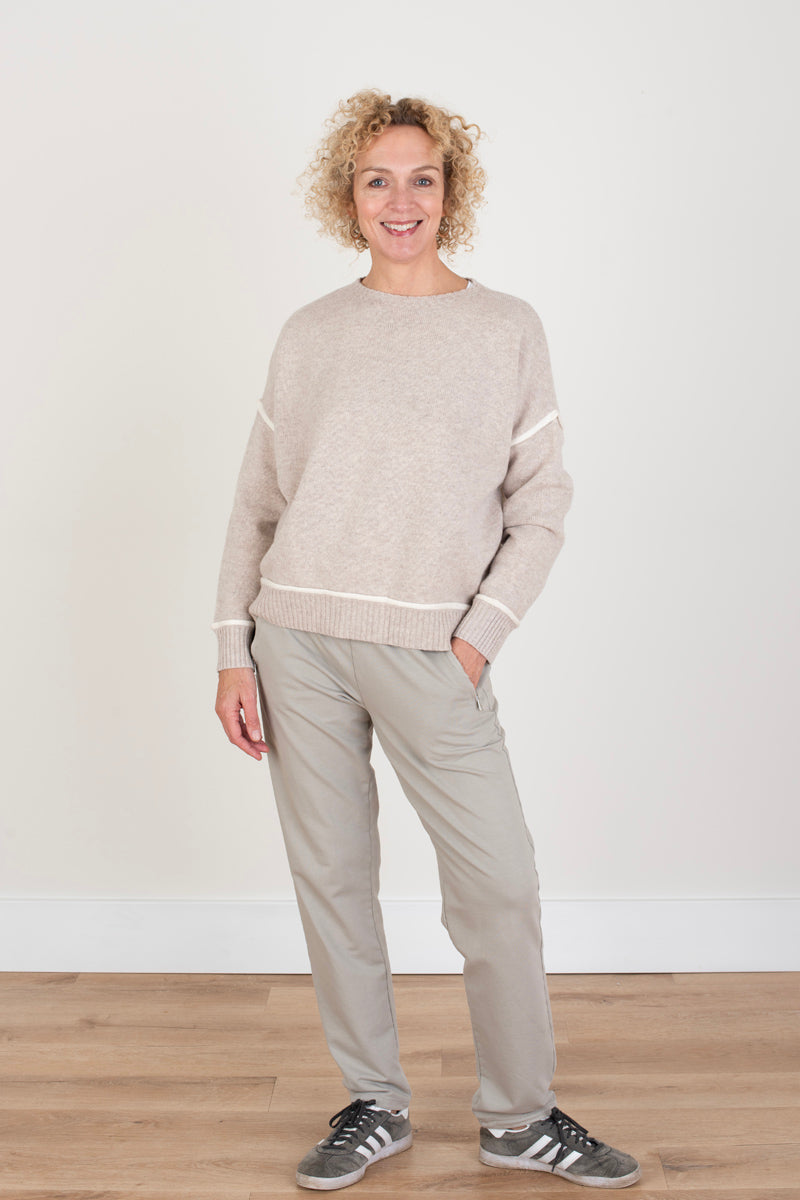 Luxe Beige Jumper