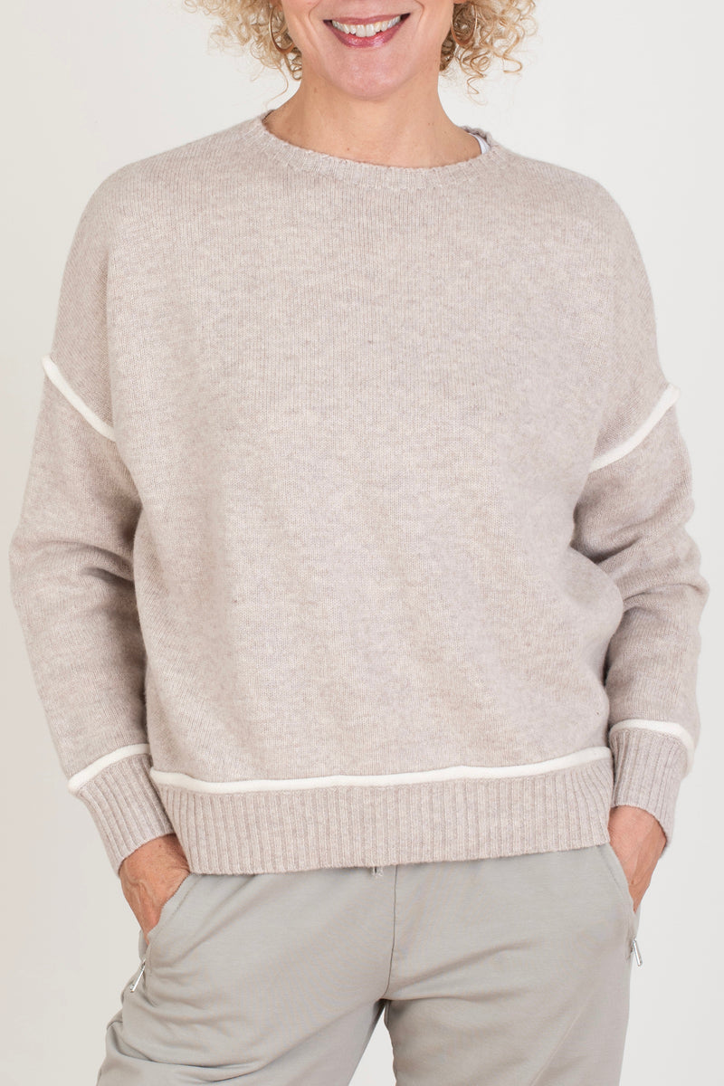 Luxe Beige Jumper