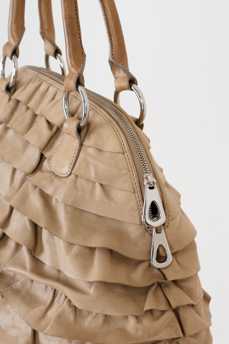 Episode Beige Leather Bag