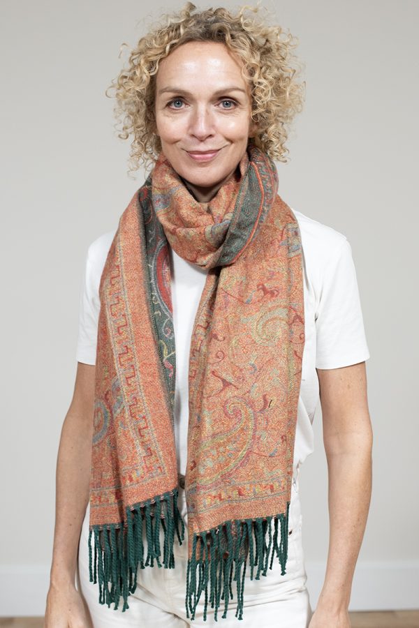 Paisley Print Scarf