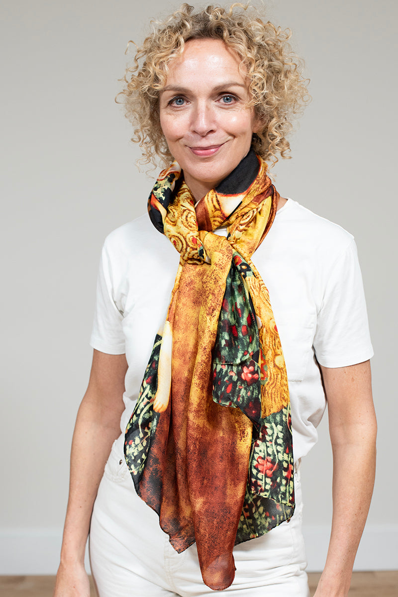 Klint "Kiss" Silk scarf