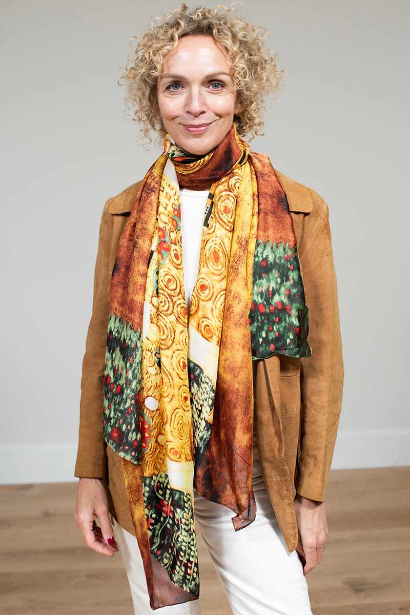 Klint "Kiss" Silk scarf