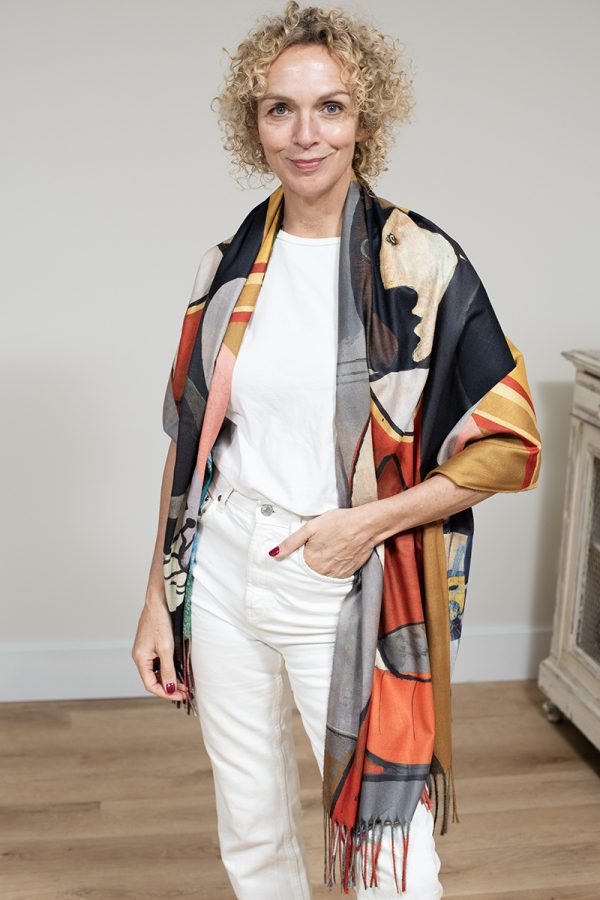 Picasso Print Scarf