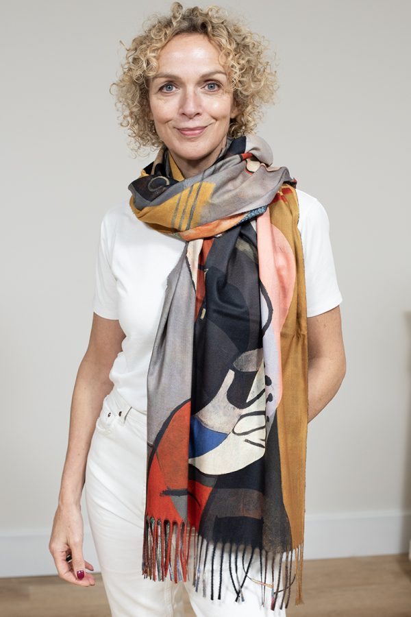 Picasso Print Scarf
