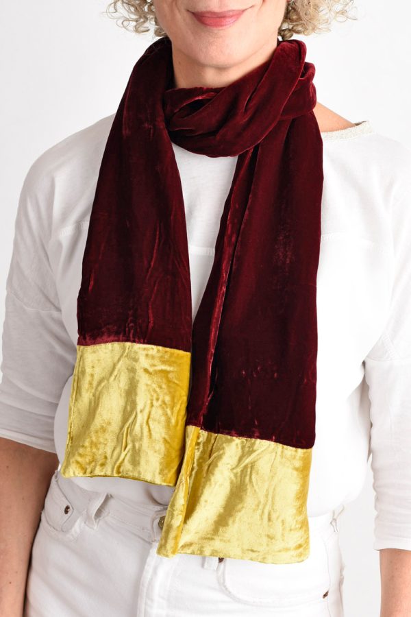 Luxe Silk Blend Velvet Scarf