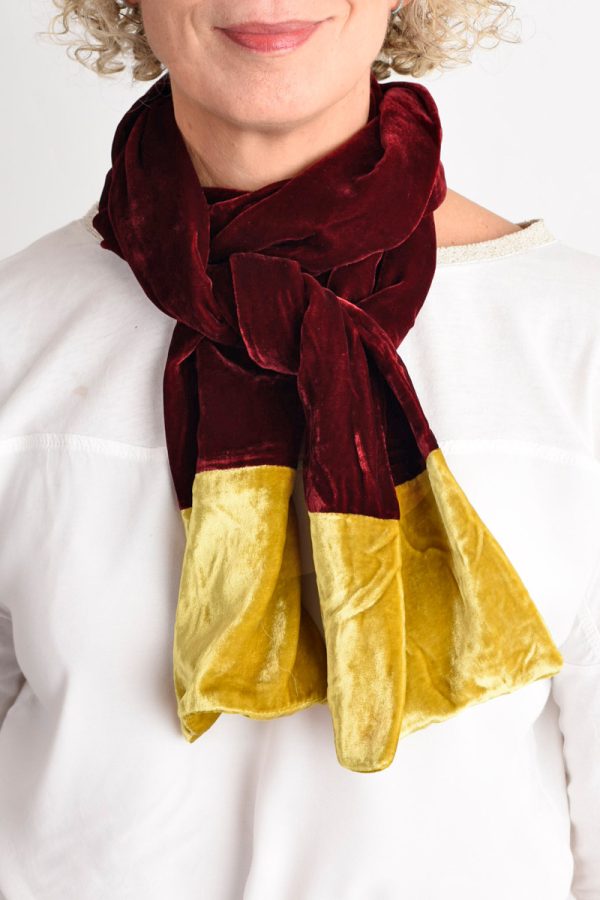 Luxe Silk Blend Velvet Scarf