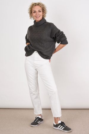 Grey Jumper by Karen Dean, Personal Stylist at Wink To The Wardrobe Boutique